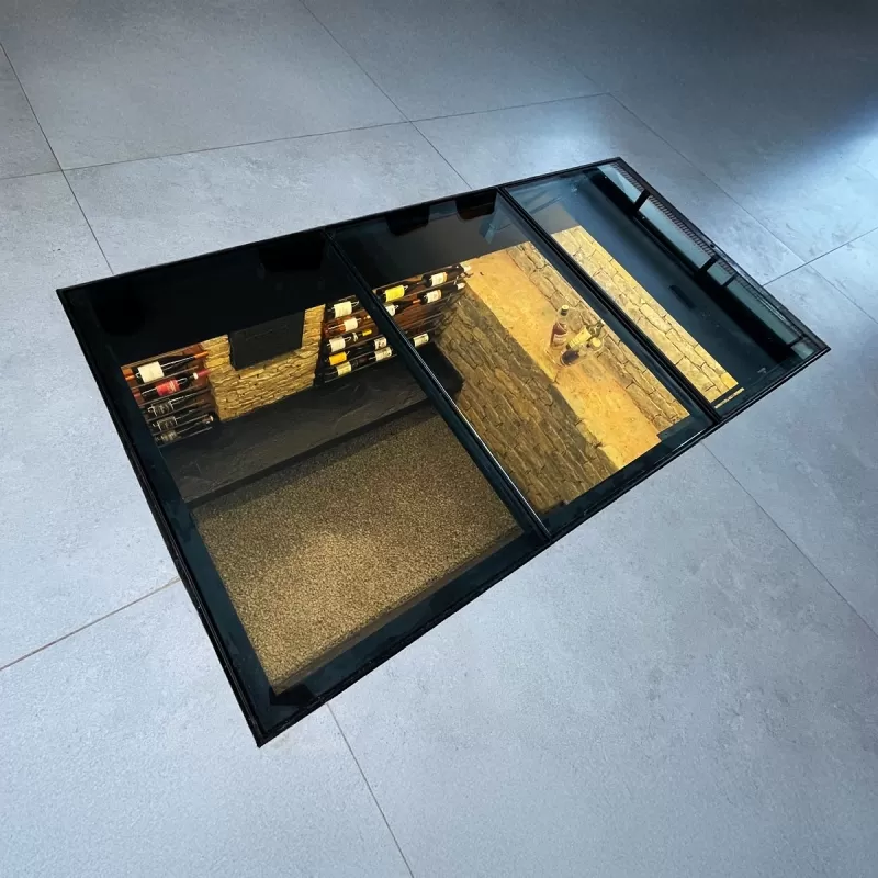 Trappe de Cave en verre