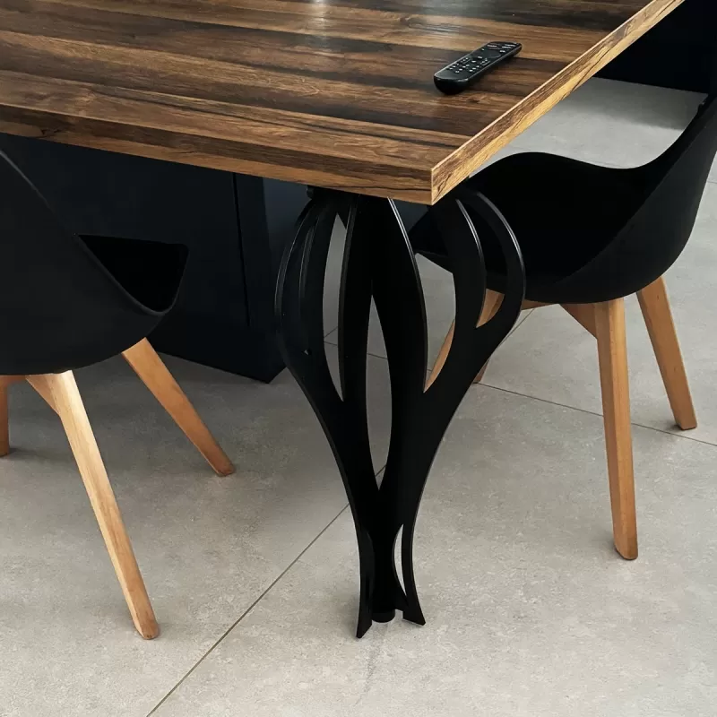 Pied de table metal
